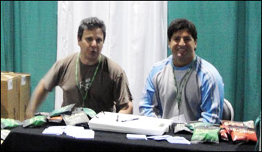 Lee Kantor & Dr. Adam Shafran at the Alive Expo